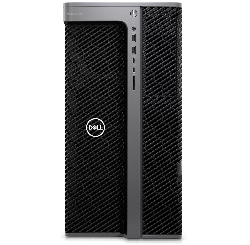 Máy trạm Dell Precision 7960 Tower Workstation - Xeon w9-3495X/256G/4x1TB SSD/NVIDIA RTX A6000/PSU 2200W/3Y